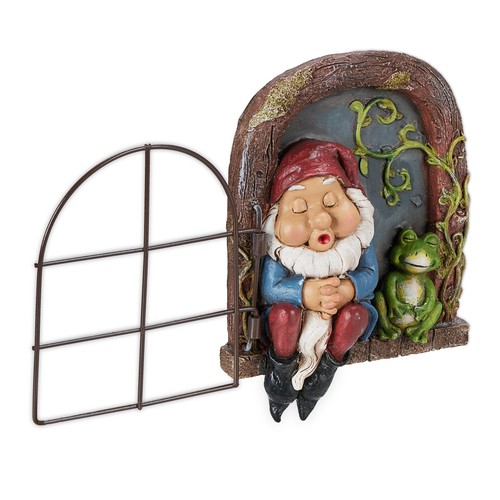 Gnomo giardino figurina - giardino,
